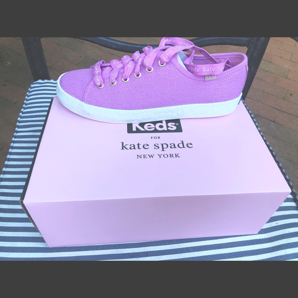 Kate Spade Keds Fox Mauve Size 7. Worn once